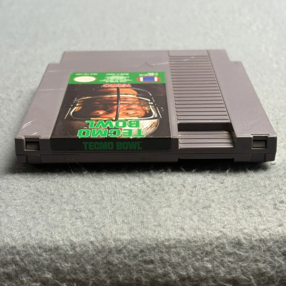 Tecmo Bowl Nintendo NES Video‎ Game Cartridge 1988 NFLPA NES-TW-USA Authentic
